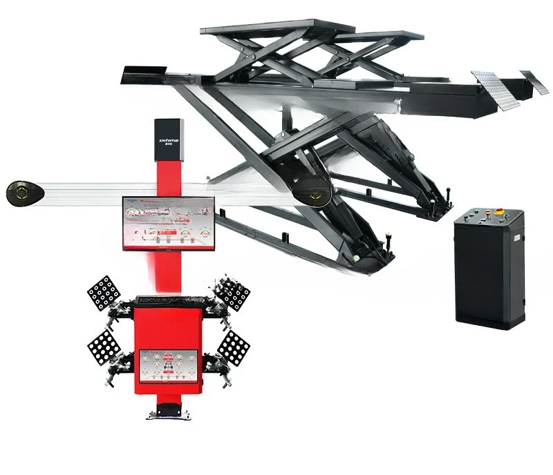 Wheel Alignment Machine - Large scissor lift Car lift Kizo