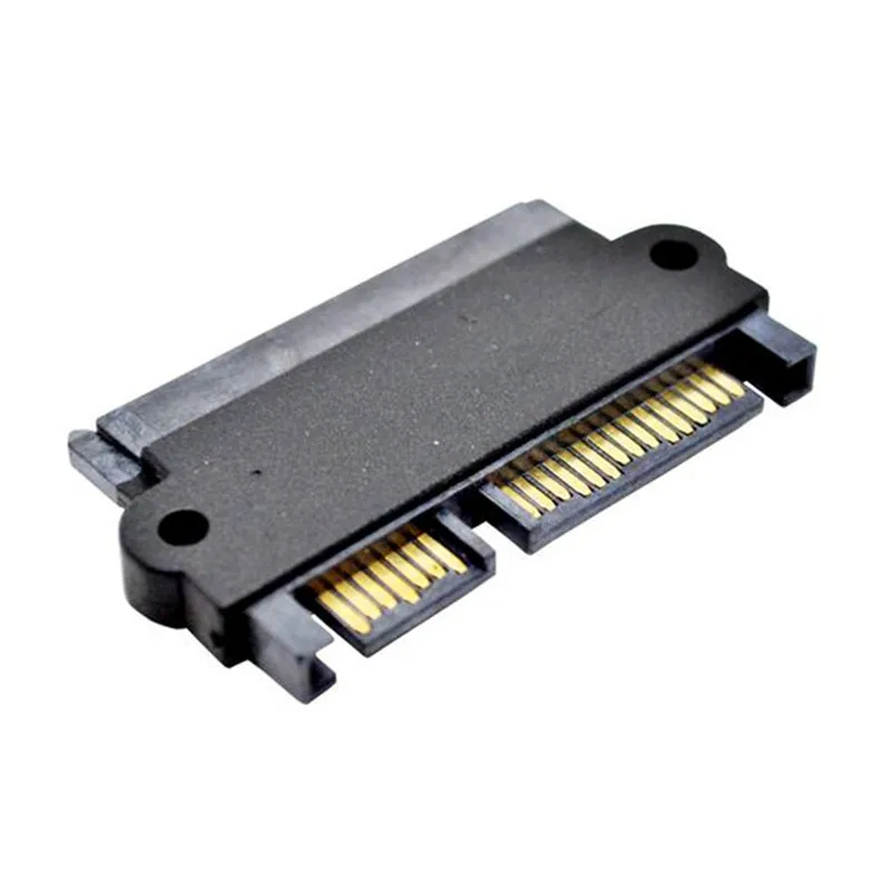 Transmission Jack Adapter - 1pc SATA 22 Pin 7+15 Male