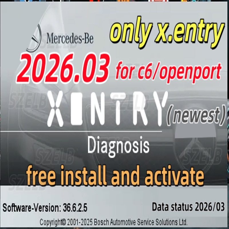 Auto Repair Shop Software - Newest 2026 Xentry Diagnostic Software for