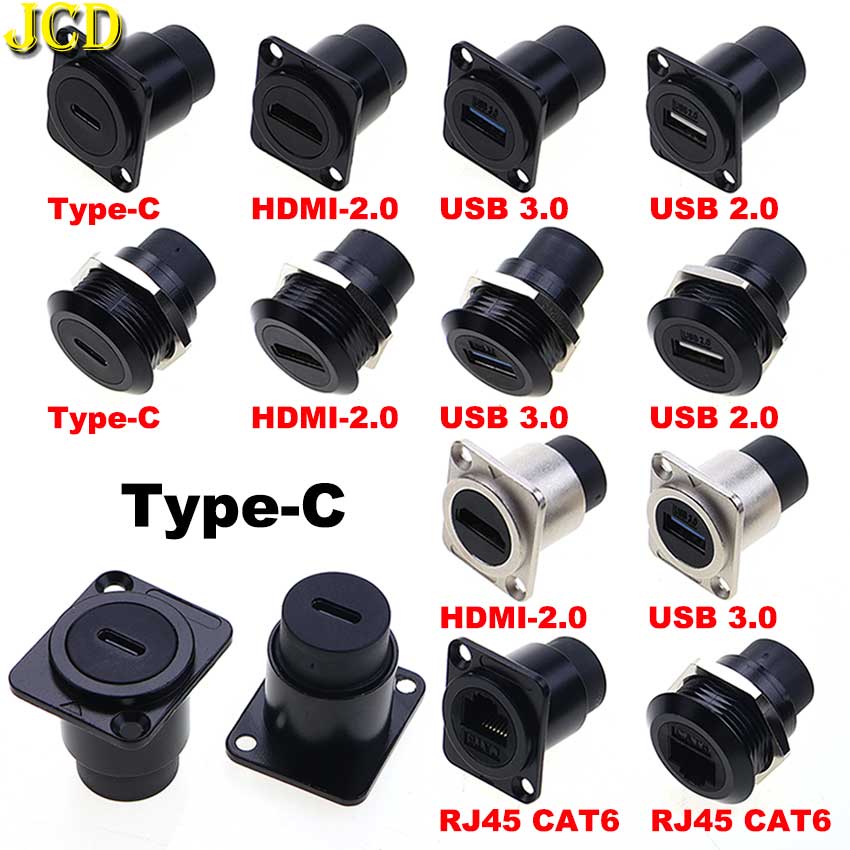 RJ45 USB 2.0 3.0 HDMI-2.0 Type - Transmission Jack Adapter review and price