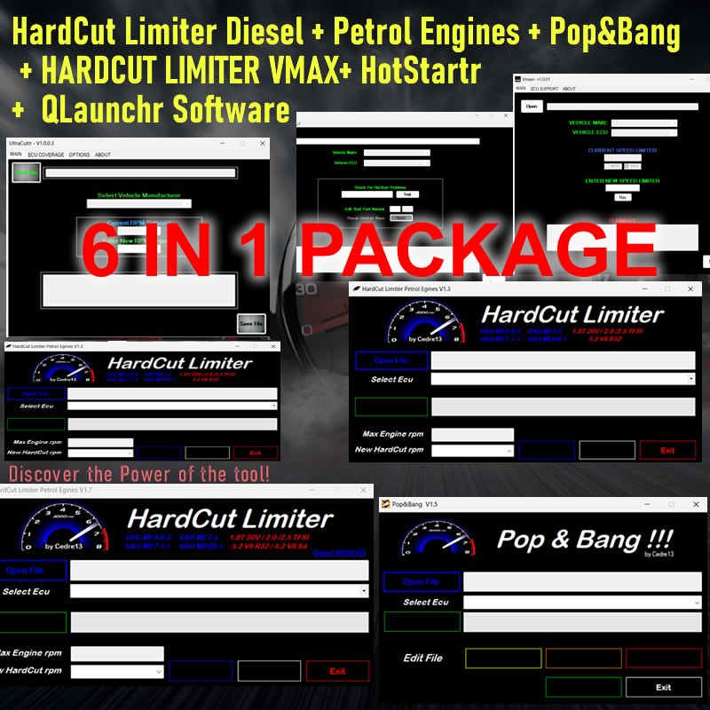 6 IN 1 PACKAGE New HardCut Lim - Auto Repair Shop Software review and price