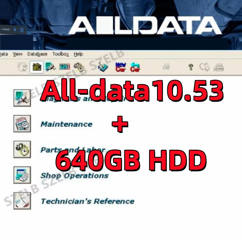 Newest 10.53 alldata updated t - Auto Repair Shop Software review and price