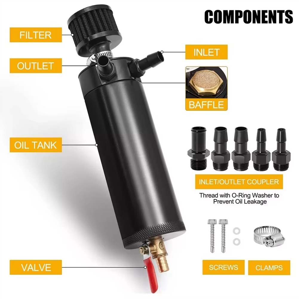 GOODT37C Universal 2 Port Alum - Oil Drain Tank review and price
