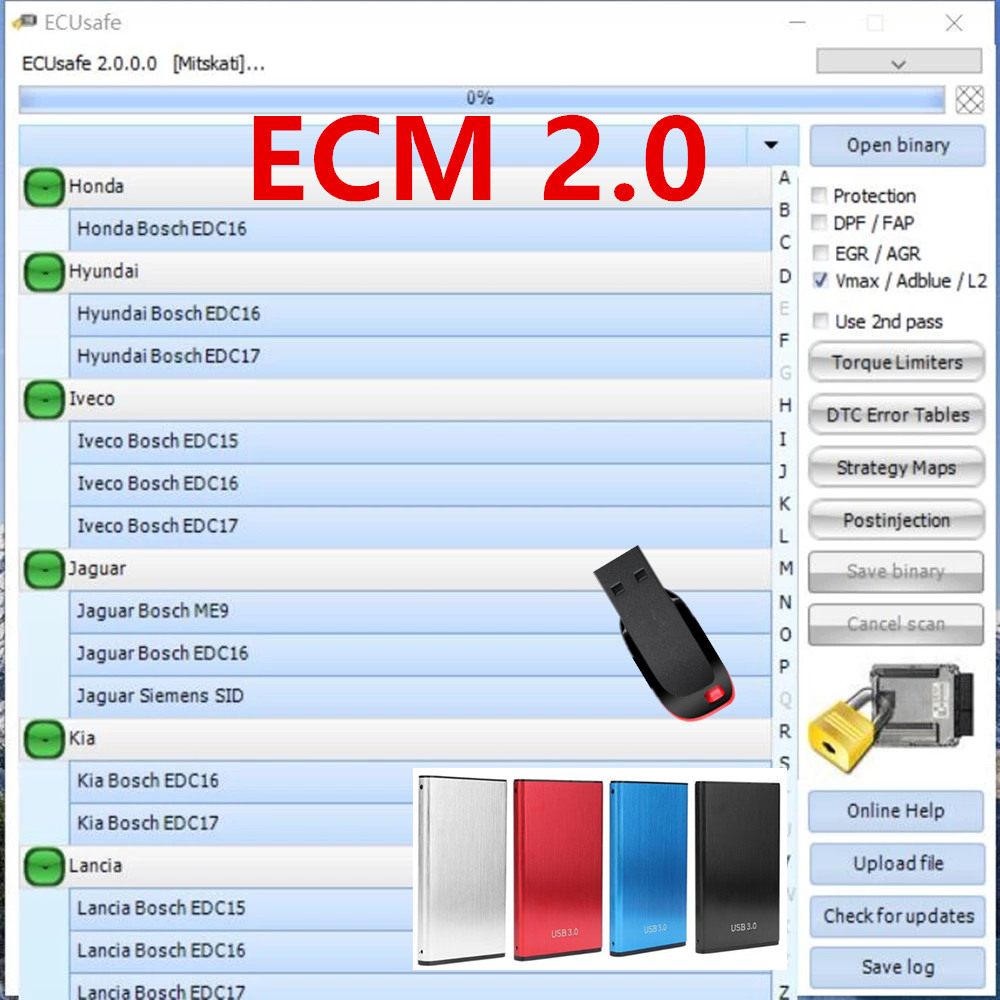 2025 Hot Selling ECUSafe 2.0 E - Auto Repair Shop Software review and price