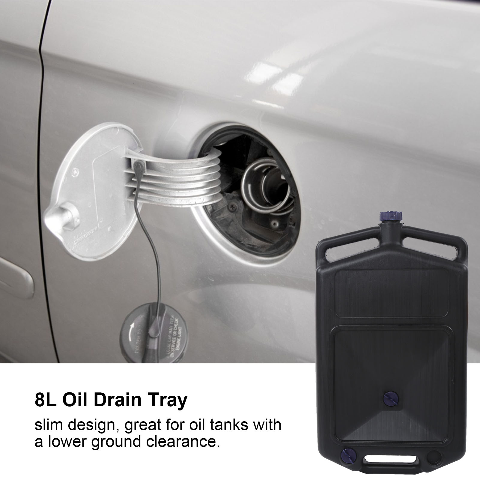 1PC 8L Universal Motorcycle Ca - Oil Drain Tank review and price