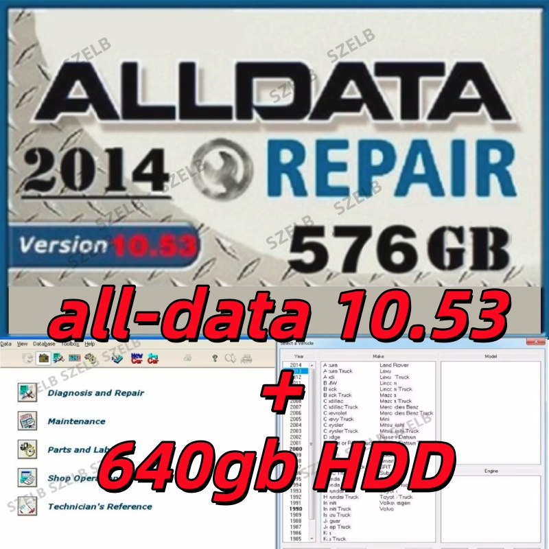 Newest alldata updated to 2014 - Auto Repair Shop Software review and price