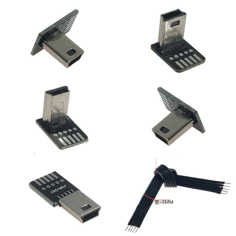 2PCS DIY mini USB 2.0 Male Plu - Transmission Jack Adapter review and price