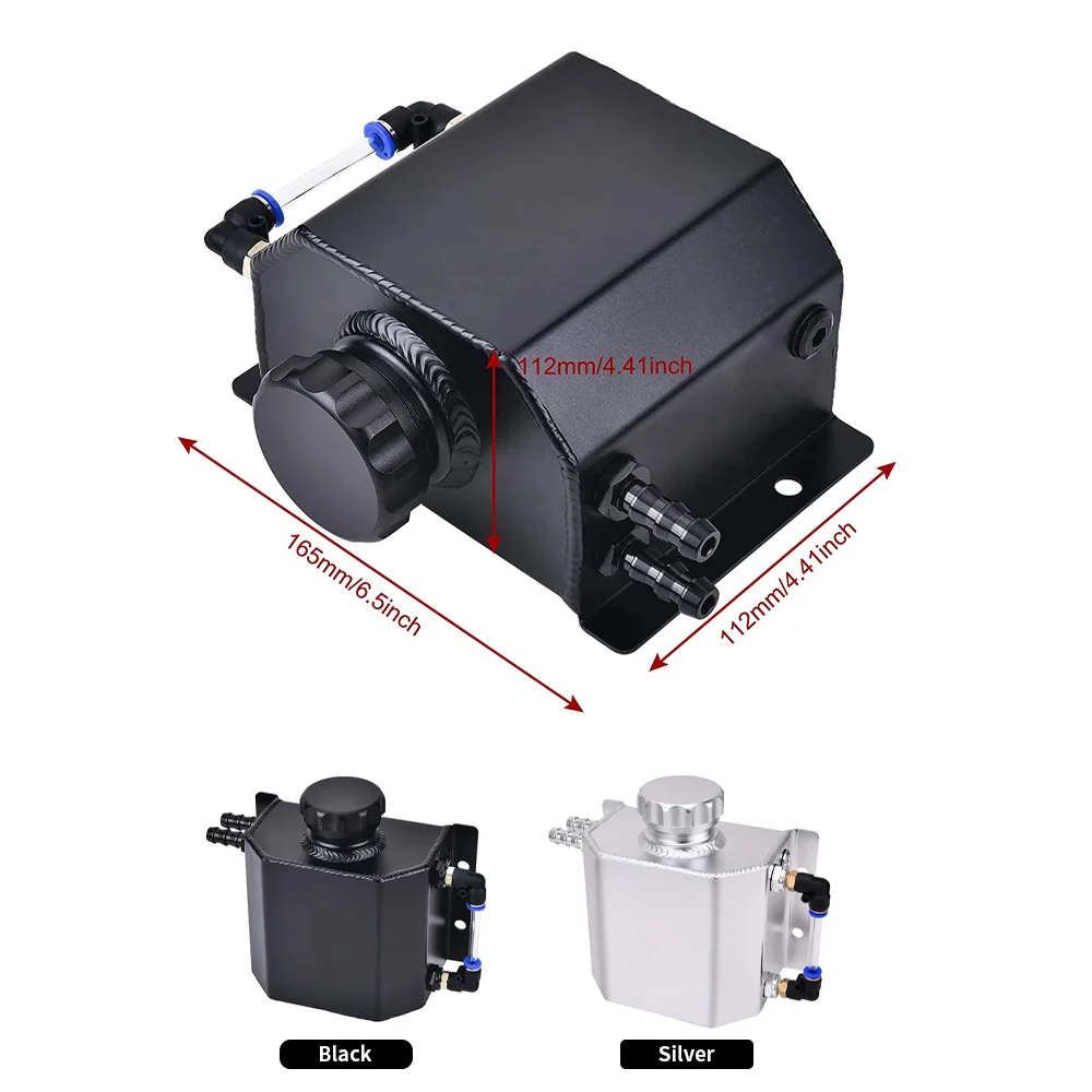 1L Silver Aluminum Coolant Rad - Oil Drain Tank review and price
